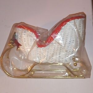 Christmas decorations Snow Sleigh.